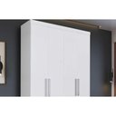 Ver imagem 4 de Guarda Roupa Solteiro 4 Portas e 2 Gavetas Ph 1714 Carvalho Vermontt/off White - Herval