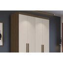Ver imagem 5 de Guarda Roupa Solteiro 4 Portas e 2 Gavetas Ph 1714 Carvalho Vermontt/off White - Herval