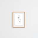 Ver imagem 1 de Quadro Decorativo Galhos Preto e Branco com Paspatur 42,5 X 33 X 2 Cm | Formosinha