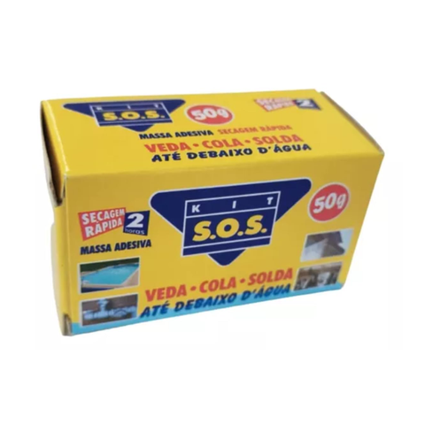 Kit S.o.s Massa Adesiva - 50gr