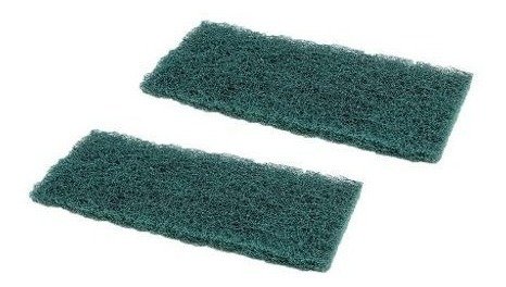 Fibra de Limpeza Pesada Verde 23 X 10 Cm - Kit 40 Unidades Buchas para Limpeza de Pisos Paredes Supe - 3