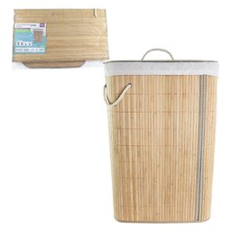 Cesto de Roupas de Bambu - 1