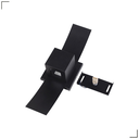 Ver imagem 2 de Arandela Box com Aba 2 Focos - Interna ou Externa:preto