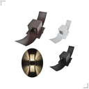 Ver imagem 5 de Arandela Box com Aba 2 Focos - Interna ou Externa:preto