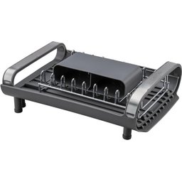 Escorredor de Louça Inox Secador e Porta Talheres Grafite Tramontina - 3