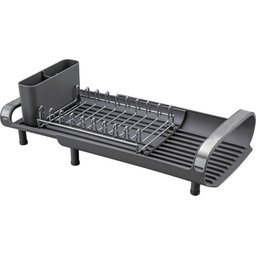 Escorredor de Louça Inox Secador e Porta Talheres Grafite Tramontina - 4