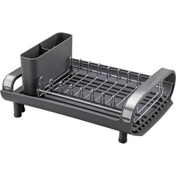 Escorredor de Louça Inox Secador e Porta Talheres Grafite Tramontina - 2