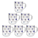 Ver imagem 1 de Kit 6unds Caneca de Café 250ml em Vidro Modelo Olho Grego