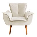 Ver imagem 4 de Kit 02 Poltronas Opala Veludo Bege