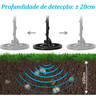 DETECTOR DE METAIS PRO Ouro Prata Bronze Display LCD DIGITAL Leve Aparelho Portátil Preciso - - 4