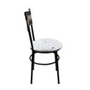Ver imagem 5 de 2 Cadeiras Pretas para Cozinha Viena Cappuccino Premium:Floral Areia
