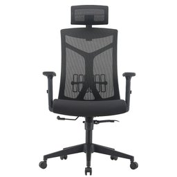 Cadeira Lugano Presidente - Preto fratini - 2