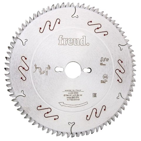 Disco Serra Freud LU3A0200 250x3,2X80Z F30 p/ MDF