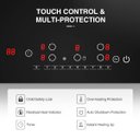 Ver mais imagens de Vbgk Cooktop Elétrico 36" 8600w com 5 Bocas, Controle Touch e Timer (preto)