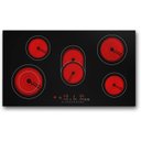Ver imagem 1 de Vbgk Cooktop Elétrico 36" 8600w com 5 Bocas, Controle Touch e Timer (preto)