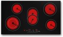 Ver imagem 1 de Vbgk Cooktop Elétrico 36" 8600w com 5 Bocas, Controle Touch e Timer (preto)