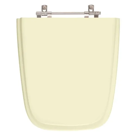 Assento Sanitario Poliester Aero Bone (Bege Claro) para vaso Ideal Standard