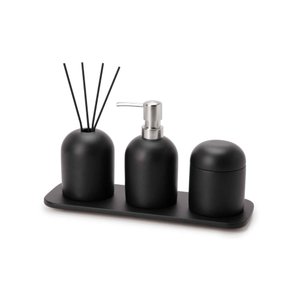 Kit P/ Banheiro em Cimento 4 Peças 15718 Mart