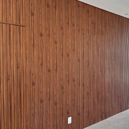 Painel Ripado Wpc Interno Low Cor: Nogueira 2,90m X 15cm (0,43m²) - 6