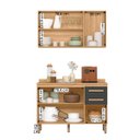 Ver imagem 3 de Conjunto de Cozinha Amore Modulado com 6 Portas 2 Gavetas