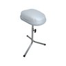 Suporte de Pernas para Manicure/Pedicure- Apoio Tripé Branco Base Cromada - 3