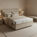Ver imagem 1 de Cama Box com Colchão Ortopédico de Espuma D33 a Vácuo Sonno Full - Lucas Home - Queen