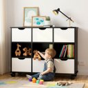 Ver imagem 4 de Nicho Organizador para Quarto Infantil Palma 6 Gavetas