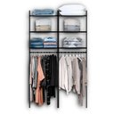Ver imagem 1 de Arara de Parede Plus - 1,30m - Smart Black