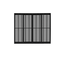 Ver imagem 4 de Vitrô 4 Folhas de Correr Aluminio Preto com Grade 1,00x1,20 Linha 18 Modular
