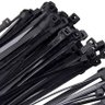 1500 Enforca Gato Cinta Plástica Abraçadeira Lacre de Nylon 3.6x100mm Fita Hellerman 10cm Preto Atac - 5