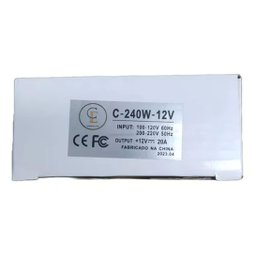 Fonte de Alimentação Chaveada Dc 12v 20a 240w Ac110v/220v - 6
