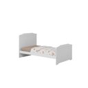 Ver imagem 3 de Berço Bebê MDF Branco Moderno Quarto Infantil 3 Em 1 Berço Mini Cama E Cama Infantil Completo