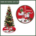 Ver imagem 5 de Saia Tapete Base Árvore de Natal Modelo 9 Decoração Papai Noel Enfeite Natalino Luxo Luvinco