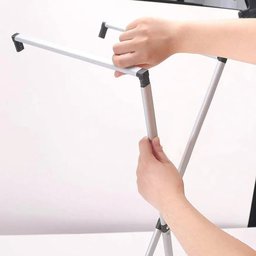 Cesto Organizador De roupa Duplo Dobravel Impermeavel C Alça 128 L Portatil Resistente Lavanderia - 3