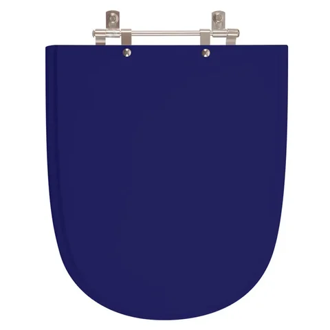 Assento Sanitário Poliester Ezedra Azul Cobalto para vaso Ideal Standard
