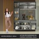 Ver imagem 6 de Armário de Cozinha Compacta 160cm Suspenso Nice Madesa