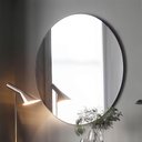 Ver imagem 2 de 2 Espelhos Redondo Decorativo Lapidado Premium Autocolante 40cm