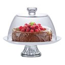 Ver imagem 1 de Boleira White com Tampa e Pé Opaline em Vidro Ø25cm – Ruvolo