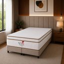 Ver imagem 5 de Colchão Queen Sr Life Magnific Massage Infra Espuma D33 158x198x31cm Bege
