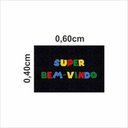 Ver imagem 2 de Tapete Capacho Super Bem Vindo 60x40 Cm