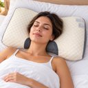 Ver mais imagens de Travesseiro Ergonômico Cervical Ortopédico Respirável Hipoalergênico