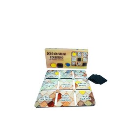 Novo Jogo da Velha para Idosos e Crianças com Perguntas Cognitivas Coleção Tea e Amor VELH42 - 3