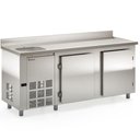 Ver imagem 1 de Balcão de Encosto com 2 Portas e 1 Pia Lado Direito Gbfe200ce Gelopar Balcão 556 Litros Inox 220v