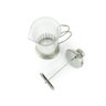 Cafeteira Francesa Prensa 350ml Vidro Inox Livon Quadrada - 2
