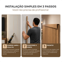 Ver imagem 7 de Kit 4 Barra Perfil 2 Metros Acabamento para Painel Ripado Slim