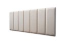 Ver imagem 1 de Placas Cabeceira Modulada Adesiva Casal Estofada 140cm x 60cm Kit 7 Placas - Suede Off White