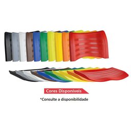 KIT 10 Cadeiras Universitárias Azul com porta livros - Mastcmol - 6