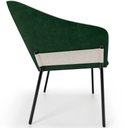 Ver imagem 6 de Kit 5 Cadeiras para Sala de Jantar Estar Living Olívia L02 Linho Cru Couríssimo Verde - Lyam Decor