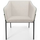 Ver imagem 3 de Kit 5 Cadeiras para Sala de Jantar Estar Living Olívia L02 Linho Cru Couríssimo Verde - Lyam Decor