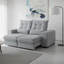Ver imagem 1 de Sofá Retrátil e Reclinável 1,80m Suede Miami